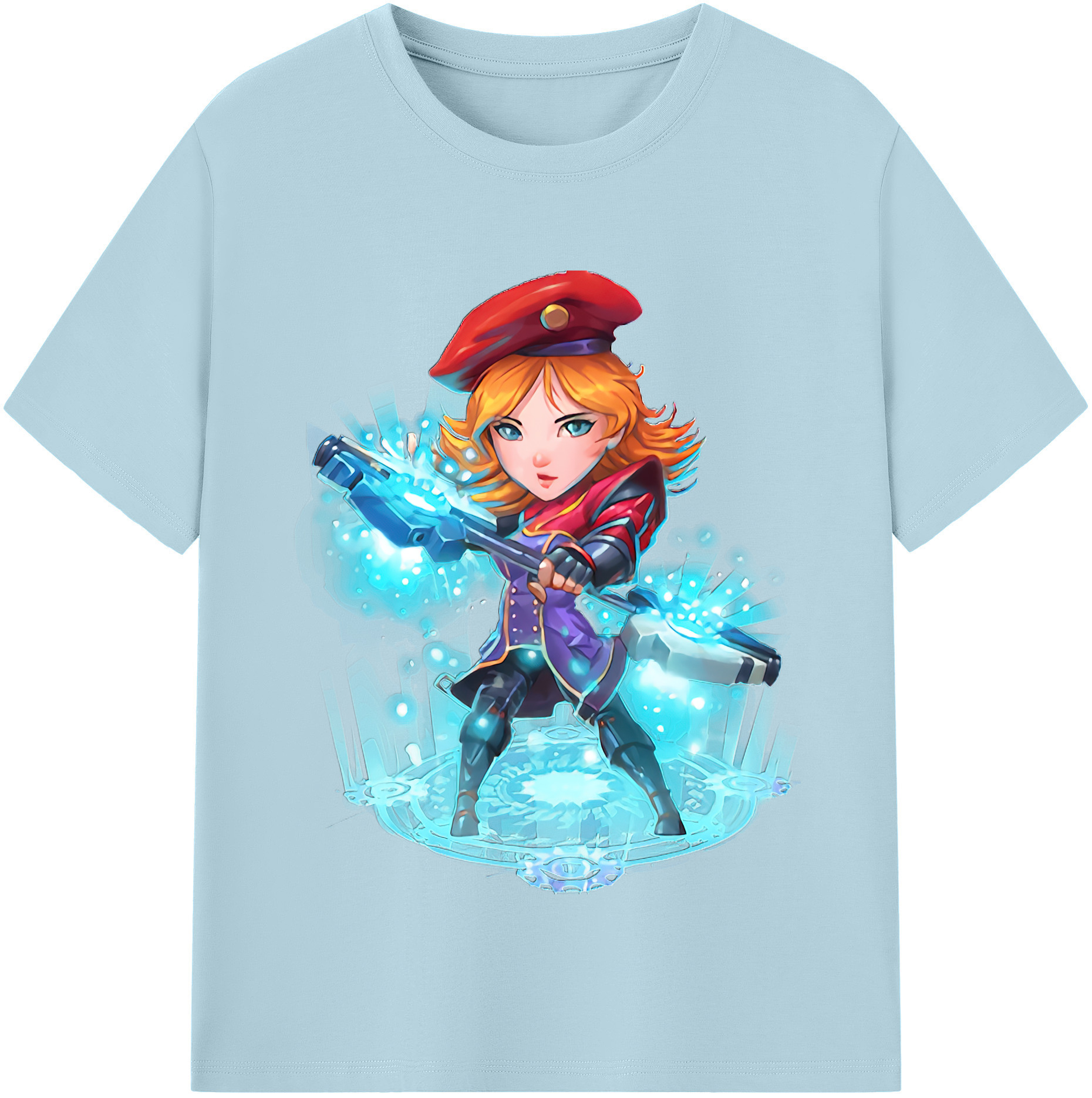 リーグ・オブ・レジェンド League of Legends LOL 綿100％半袖Tシャツ（フロントプリント）